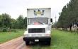 Este camión fue robado hace 16 años en Alto Paraná y recuperado en esta ciudad por la Policía Departamental.