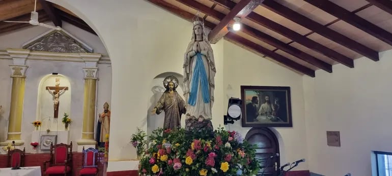 La comunidad de Villa Florida, Misiones, se prepara para celebrar a su santa patrona Virgen Inmaculada Concepción de Maria.