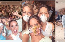 Una de las bodas realizadas en cuarentena.