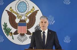 El embajador de EE.UU. en Paraguay, Marc Ostfield.