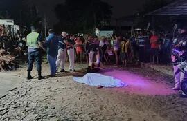 La Policía investiga un homicidio ocurrido en el barrio La Conquista de San Lorenzo.