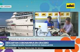Descartan coronavirus en crucero