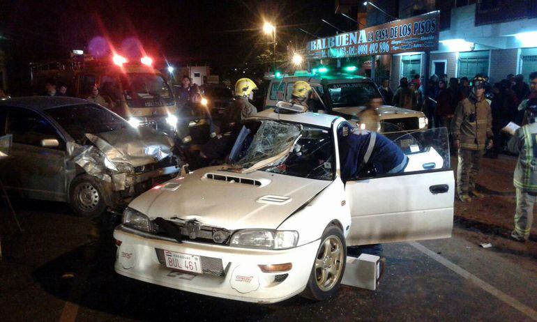 Violento y fatal accidente en San Lorenzo - Nacionales - ABC Color