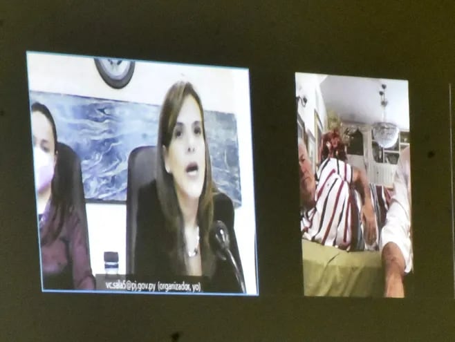 El Tribunal de Sentencia Especializado en Delitos Económicos que condenó a 15 años de cárcel a Ramón González Daher estaba conformado por las juezas Claudia Criscioni (imagen), Yolanda Morel y Yolanda Portillo.