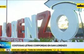 Indicios de sobrefacturación de letras corpóreas en San Lorenzo