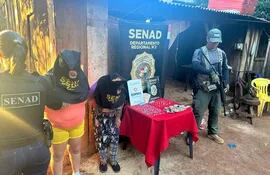 Dos mujeres lideraban el foco venta de drogas en Hernandarias.