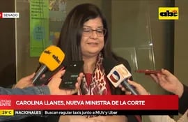 Carolina Llanes, nueva ministra de la corte