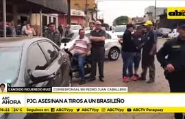 Asesinan a tiros a un brasileño