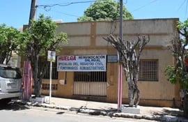 Un solo local del Registro Civil de San Lorenzo está cerrado.