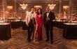 Ryan Reynolds, Gal Gadot y Dwayne Johnson en "Alerta roja", disponible en Netflix.
