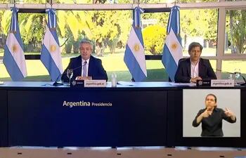 El presidente argentino, Alberto Fernández, anunció este viernes que la provincia de Buenos AIres vuelve a cuarentena 0.