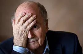 Blatter, expresidente de la FIFA.