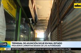 Terminal de Asunción sigue en pésimo estado