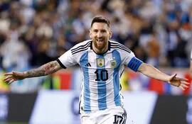 Lionel Messi suma 90 goles con la selección argentina.