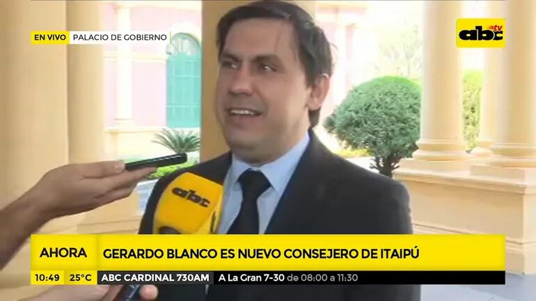 Gerardo Blanco es el nuevo consejero de Itaipú