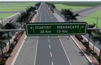 Proyección del plan que pretende beneficiar a los municipios de Itakyry y Mbaracayú.