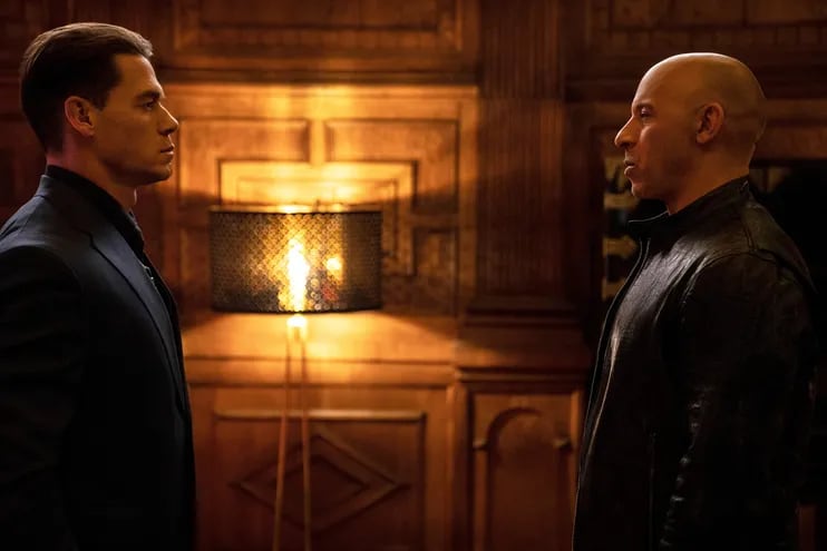 John Cena y Vin Diesel en "Rápidos y Furiosos 9".