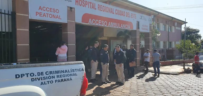 Las víctimas del accidente fueron trasladadas al Hospital Regional de Ciudad del Este.