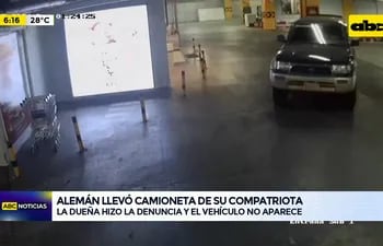 Video: Alemán llevó camioneta de su compatriota