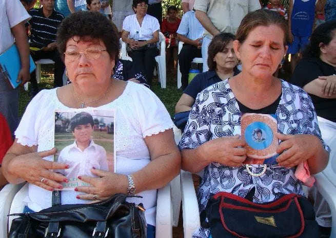 Lula Lugo y Zulma Paredes, las madres de Cristian y Marcelino.