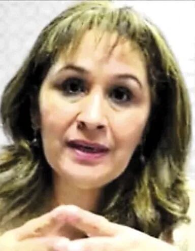 Mirian Meza de López, camarista del Tribunal de Apelaciones, que confirmó el “blanqueo” del senador cartista y su esposa.