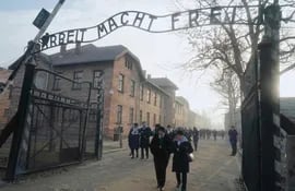 Ayer se recordó el 76° aniversario de la liberación del campo de concentración de Auschwitz-Birkenau. (Archivo)