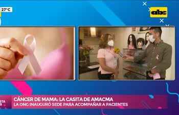 Inauguran casa propia para pacientes con cáncer de mamas