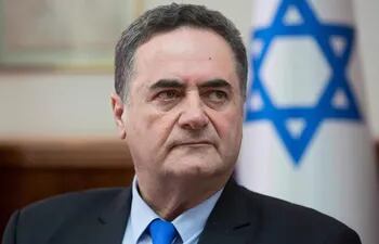 El canciller de Israel, Yisrael Katz. (AFP)