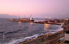 Puerto de Antofagasta.