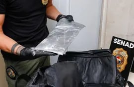 La cocaína estaba creativamente simulada e introducids en carteras de mano.
