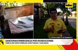 Emergencia en Ñeembucú: miles de afectados por inundaciones
