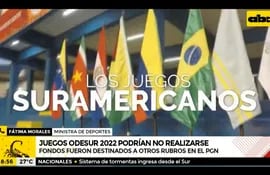 Juegos Odesur 2022 en Asunción corren peligro por rubros redestinados en el PGN