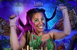 La obra infantil "La Libretita Mágica" girará en torno a las travesuras del hada Ladita, interpretada por Karina Lucarelli.