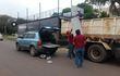Un camión de la gobernación de San Pedro llega a Santani para la entrega de chapas y colchones a los afectados