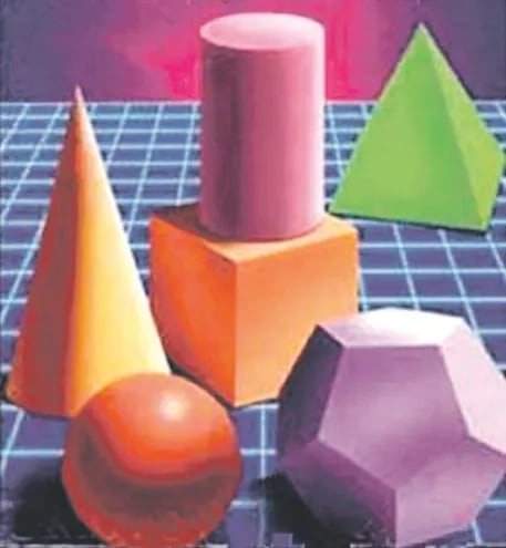 nombres de formas geometricas 3d