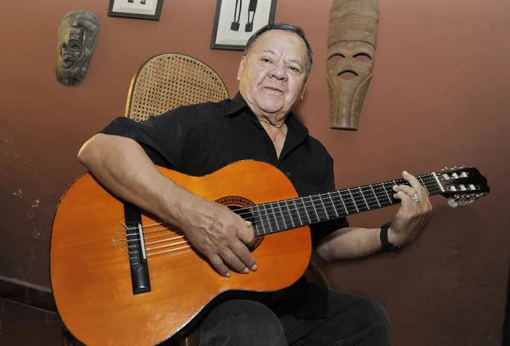 El cantante y guitarrista Tito Martínez llevó la música paraguaya a diversos escenarios internacionales.