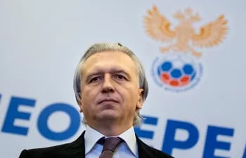 Alexandr Diukov, presidente de la Unión de Fútbol de Rusia (UFR)