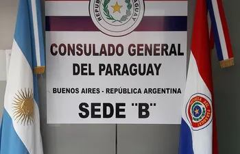 Consulado de Paraguay en Buenos Aires, Argentina.