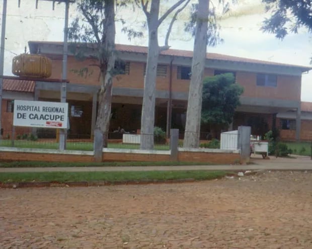 Hospital Regional de Caacupé, donde está internado el paciente.