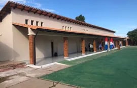 Así luce la escuela Gral. José Eduvigis Díaz de Concepción luego de la construcción de dos nuevos pabellones.