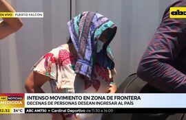 Intenso movimiento en zona de frontera con Argentina