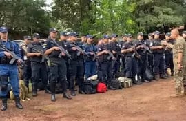 Robo al BNF de Natalio: Policía convoca a refuerzos para rastrillaje en el noreste en busca de los asaltantes.