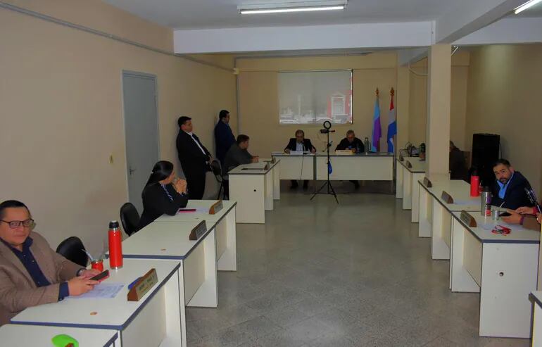 Pleno de la Junta Departamental de Guairá.