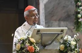 Cardenal Adalberto Martínez presidió esta noche la misa principal en la parroquia santuario del barrio Sajonia de Asunción, honor a María Auxiliadora, cuyo día se recuerda cada 24 de mayo.