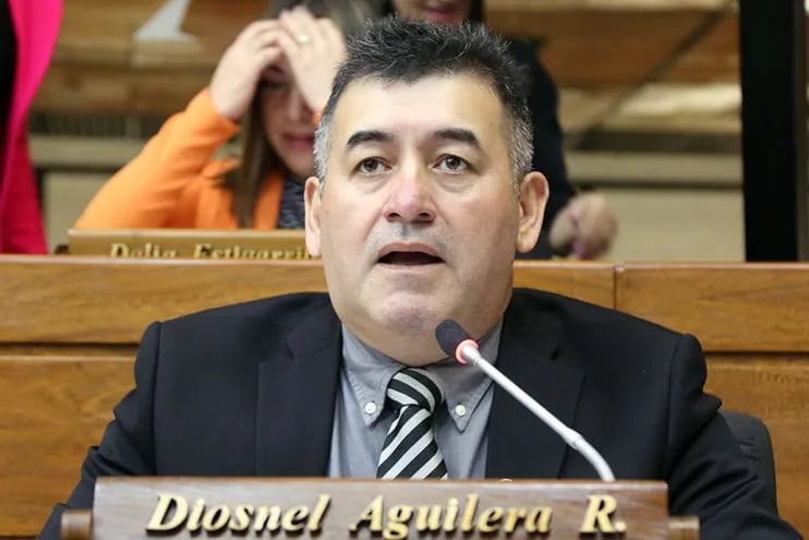 Diosnel Aguilera, diputado del PLRA.