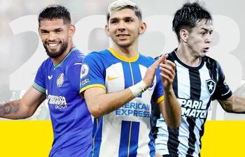 Omar Alderete, Julio Enciso y Matías Segovia, algunos de los nominados a Mejor Futbolista Paraguayo del Año del Diario ABC Color.