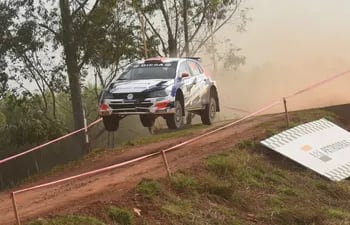 Al mando de un VW Polo GTI R5, Migue Zaldívar y el argentino Diego Cagnotti fueron los vencedores del Rally de Caaguazú 2022.