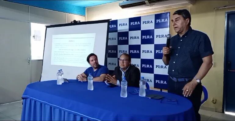 Debate en el PLRA sobre Itaipú.  Fuente: PLRAPY