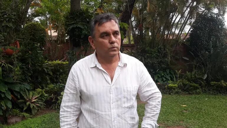 Robert Piñanez, candidato (ANR) a Intendente en Tobati