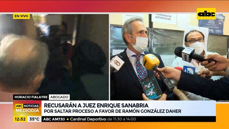 El juez civil Enrique Sanabria actuó de manera muy sospechosa en lo referente a la causa Ramón González Daher.